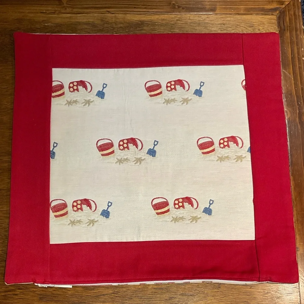 Custom Accent Pillow Appox. 22” X 24”